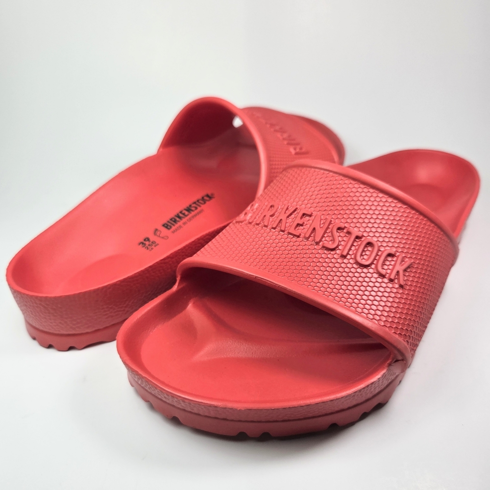 Birkenstock Barbados EVA Active Red Waterproof Slide Sandal EU 39 W 8.5 - Picture 16 of 16
